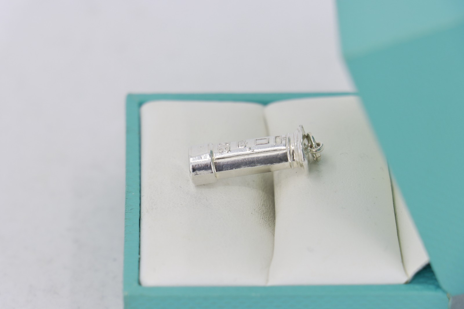 Sterling Silver British Post Box Charm - image 6