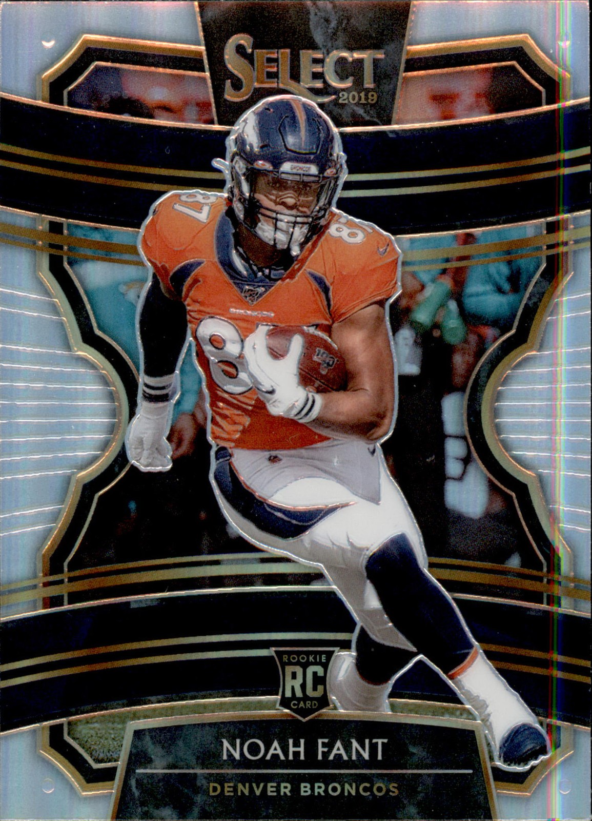 2019 Panini Select #66 Noah Fant Silver Prizm