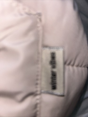 Zara Ivory Puffer Jacket 18-24 Mths ~ Fur Lined Great Condition (H14) - Picture 5 of 6