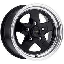 Vision 521 Nitro 15x4 5x4.5" -19mm Gloss Black Wheel Rim 15" Inch