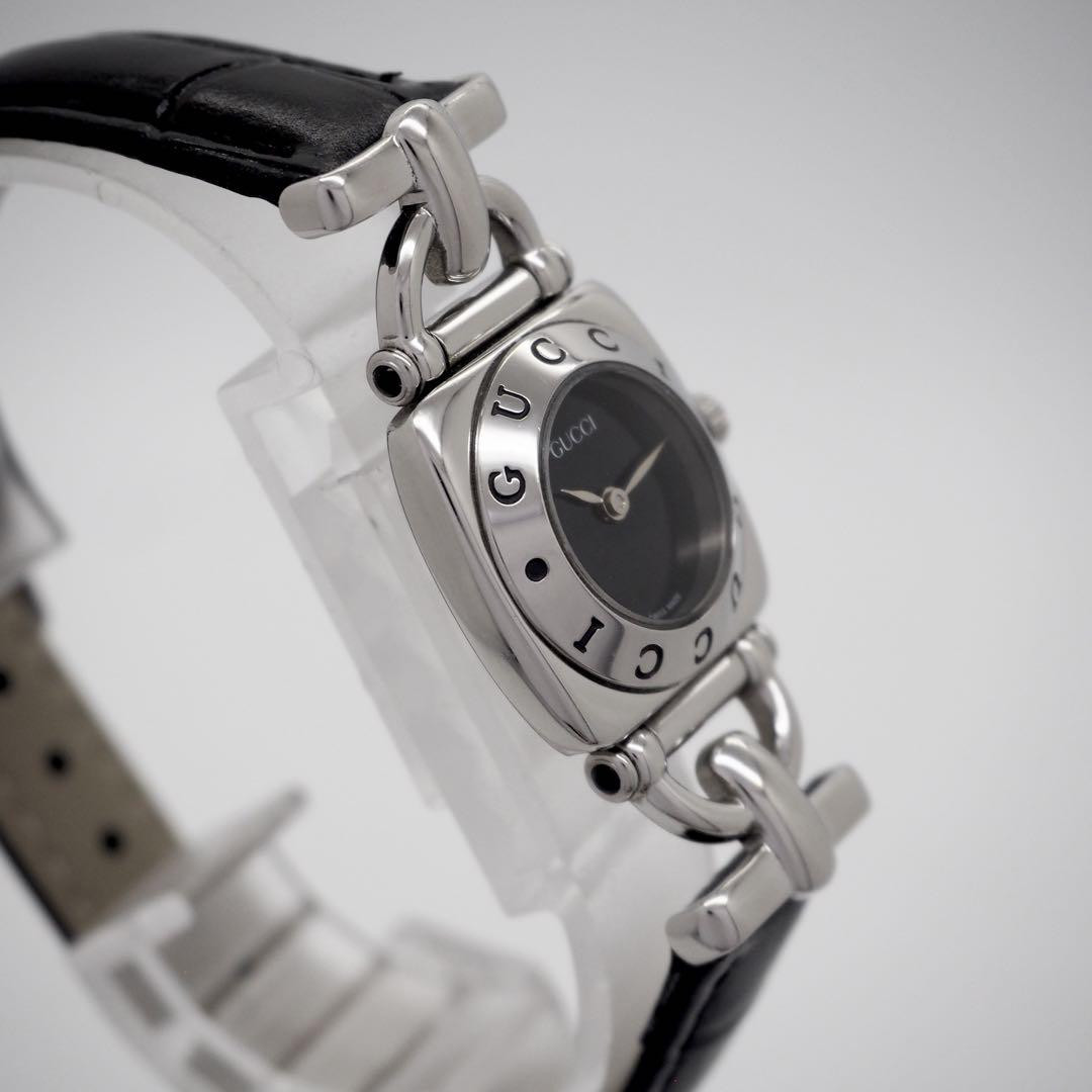 199【美品】GUCCI 時計 レディース 6300L ブラック 箱付き 希少 199 Gucci Women'S Watch 6300L Black Boxed Rare | eBay