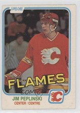 1981-82 O-Pee-Chee Jim Peplinski #49 0m8e
