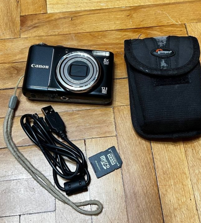 Canon PowerShot A2100 vintage camera equipment - eBay listing photo 1