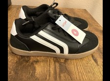 NEW Kid Boys' Boston Retro Court Sneakers - Black - Cat  Jack  Size 4