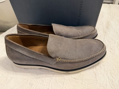 JOHN VARVATOS MONACO DECK VENETIAN WOOD BROWN #10us $ 350