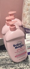 Baby Magic Gentle Baby Lotion 30 fl oz Pump Bottle, Original Baby Scent 3pk