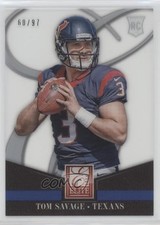 2014 Panini Elite Rookie Clear 60/97 Tom Savage #184 9l4