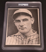 RUBE MARQUARD Signed 8x10 Photo-HALL OF FAME-ROBINS-NEW YORK GIANTS-PSA
