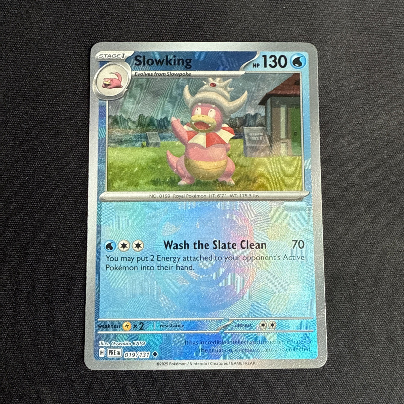 Slowking (Master Ball) - 019/131 - Pokemon Prismatic Evolutions LP