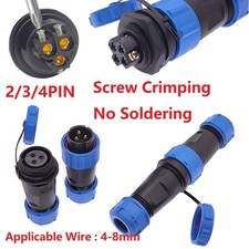Applicable Wire Outer Diameter: 4-8mm Screw Crimping No Soldering Screw Crimping