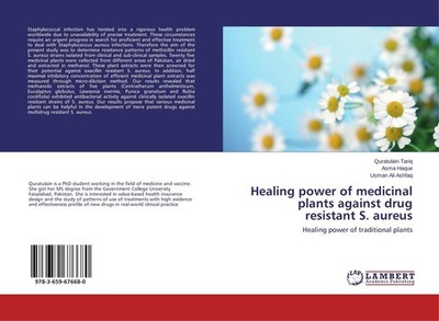 Healing power of medicinal plants against drug resistant S. aureus Quratulain Ta