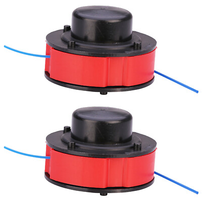 2 x ALM Ersatzspule & Schnur für MacAllister MGT300 MGTP300 Rasentrimmer