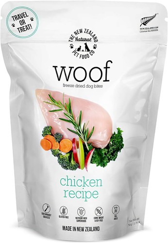 New Zealand Natural Pet Food Co WOOF Freeze Dried Dog Food - 2.6lb Chicken