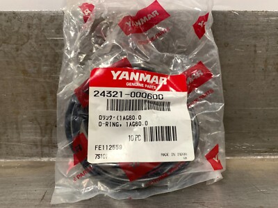 Yanmar O-Ring 24321-000600 Genuine OEM Parts 1AG60