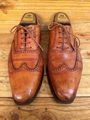 Crockett & Jones DRUMMOND Brogue Brown Leather Dress Shoes Crockett & Jones DRUMMOND Brogue Brown Leather Dress Shoes