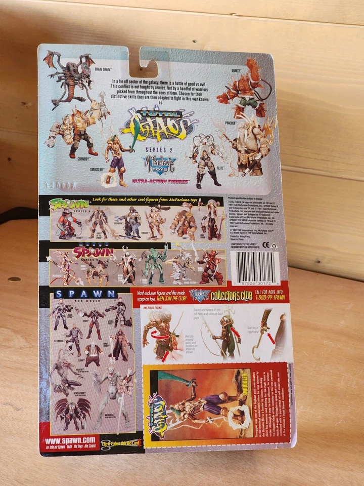 Contrabandista, Serie 2 I Total Chaos I McFarlane Toys I 1997 Foto 2 de 3