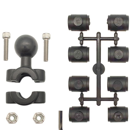 Motorcycle Accessories Phone Mount Bracket Cycling Pipe Head Bike Mobile Stand - 第 7/11 張圖片