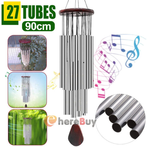 35" Wind Chimes Outdoor Large Deep Tone Windchime Tuned Garden Home Decoration