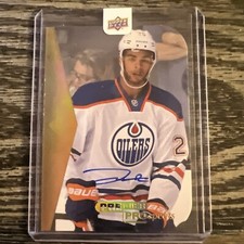 Darnell Nurse Rookie Die Cut Auto 2014-15 SPA Hockey Premier Prospects Oilers
