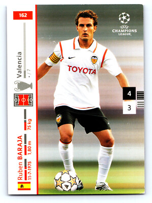 2007-2008 Panini UCL Trading Cards 162	Ruben Baraja	Valencia