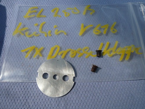 Kawasaki EL 250 B Eliminator Vergaser Typ V 616  1x Drosselklappe Klappe Valve