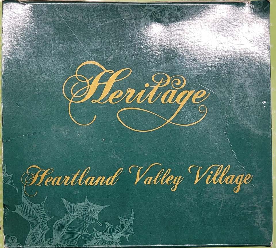 Dickens Heritage Christmas Village Porcelain Lighted House "Post Office