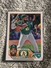 724-22 2023 Topps Update Series RC Dermis Garcia Oakland Athletics