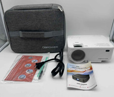 DBPOWER E2 Smart 4K Mini Projector Netflix YouTube 386 Apps NO REMOTE 