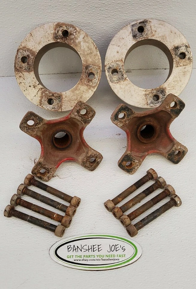 Bujes traseros Honda TRX250X 1987 con extensiones de 2" 4" en general #42410-HC0-000 Foto 3 de 4