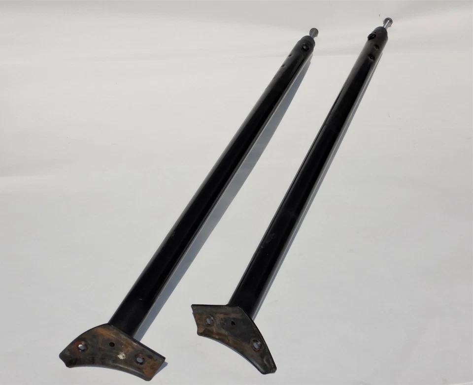 Jeep CJ 76-86 Windshield to Rollbar Roll Bar Connectors Spreader Extension Bars - Image 2 of 4