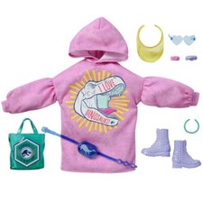 Love Dinosaurs | Mattel GRD62 | Barbie Garderoben Set Puppen-Kleidung