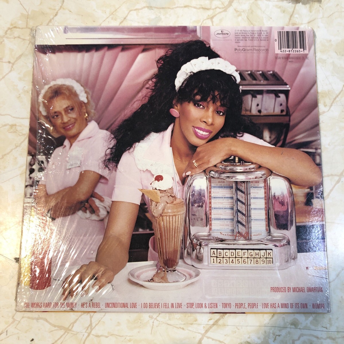 Donna Summer She Works Hard For The Money - 1983 LP VG + Vinyl