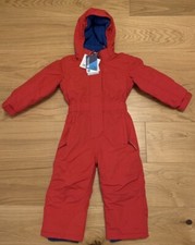 NEW Mountain Warehouse Kids Ski Snowsuit Rainsuit Cloud Red Winter ALL SIZES