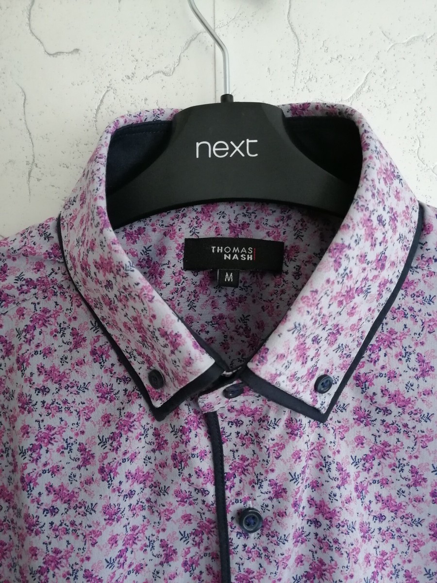 Chemise Homme Manches Longues Thomas Nash Noir à Carreaux - Taille Col 16 1/2 - Occasion Très Bon état