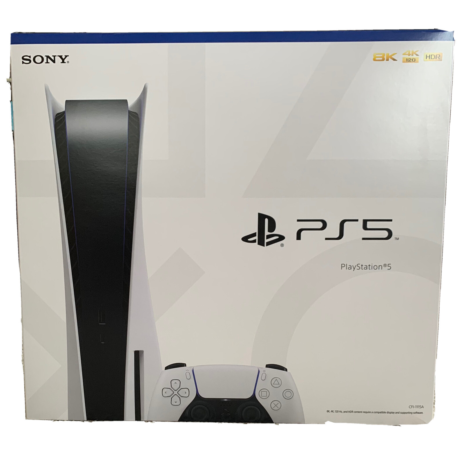 PS5 Console with Disc Drive - Next-Gen Gaming Experience-image