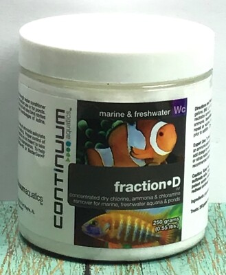 Continuum Aquatics / Fraction-D Water Conditioner / Marine & Freshwater 05/2026