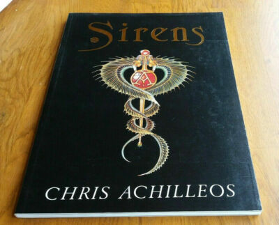 SIRENS SB by CHRIS ACHILLEOS EROTIC ART Book PAPER TIGER 1986 1ST EDITION PB