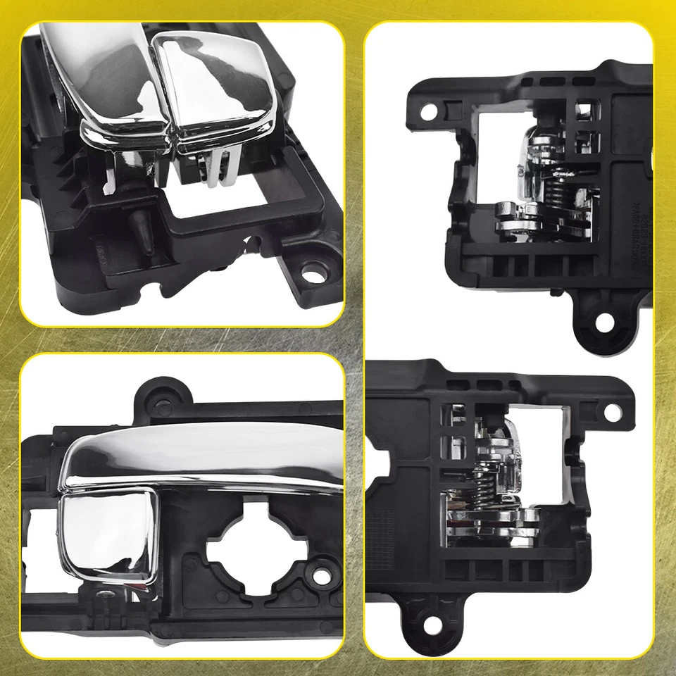 Juego de 4 manijas interiores de puerta delanteras y traseras para Hyundai Elantra 2007-2010 Foto 3 de 4