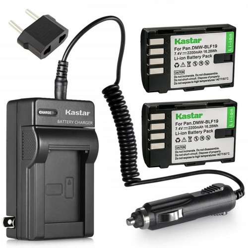 Kastar Battery AC Travel Charger for Panasonic DMW-BLF19E & Sigma SD Quattro - Picture 9 of 11