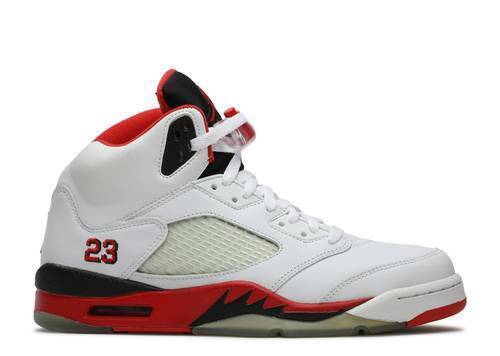 Size 8.5 - Jordan 5 Retro Fire Red 2006 for sale online | eBay
