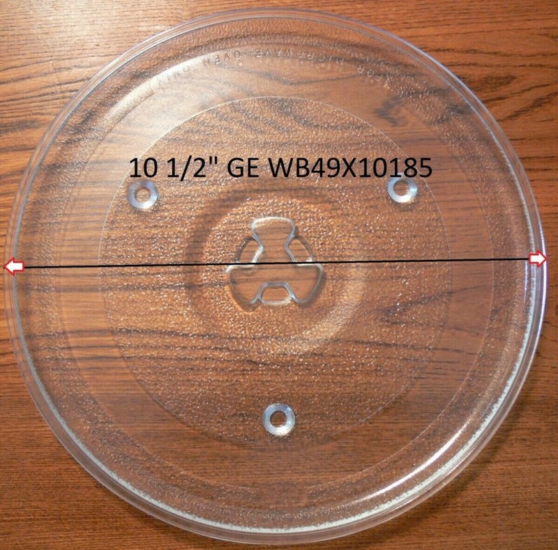 10 1/2" Sharp/ Hamilton Beach / Haier Microwave Turntable Plate Tray Clean Used!