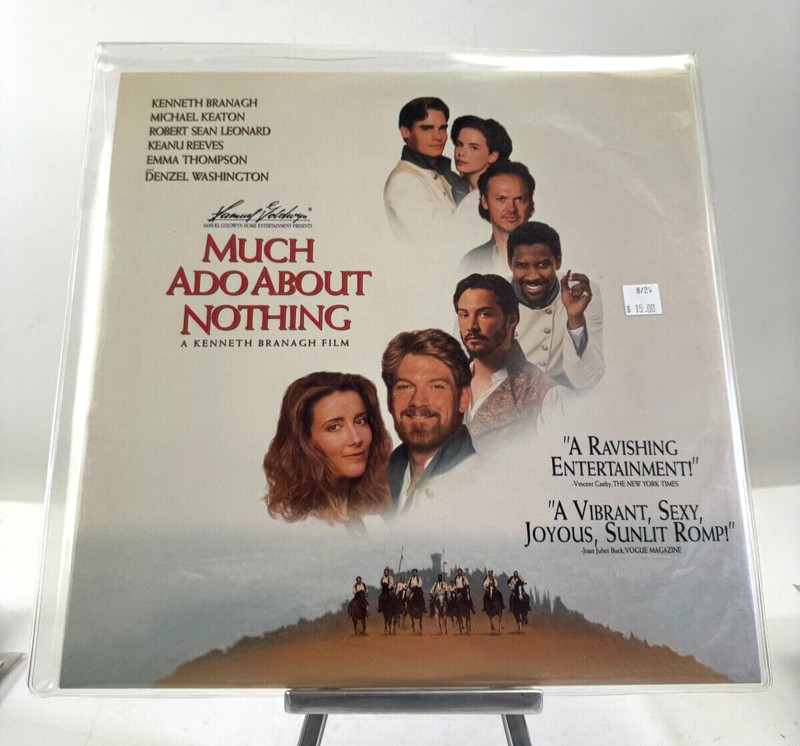VTG Much Ado About Nothing (Laserdisc, 1994) DS69