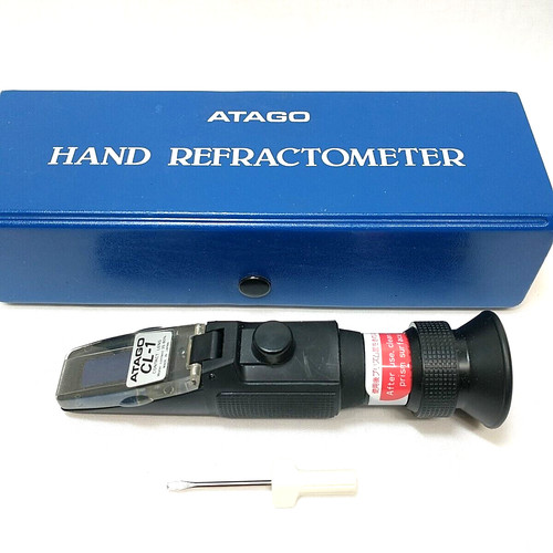 Atago CL-1 Contact Lens Hand Held Refractometer +Box 8901