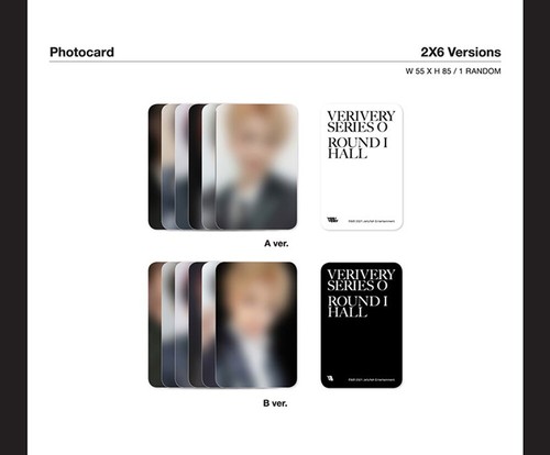 VERIVERY SERIES 'O' [ROUND 1 : HALL] B Ver. CD+P.Book+P.Card+ID Photo+Post+Film - Bild 5 von 7