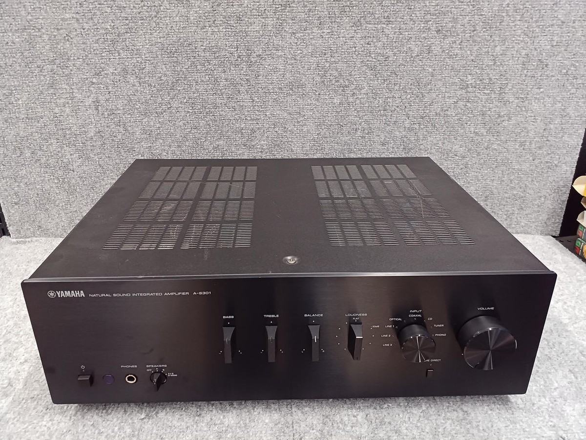 Yamaha A-S301 Integrated Amplifier Good Condition from Japan | eBay