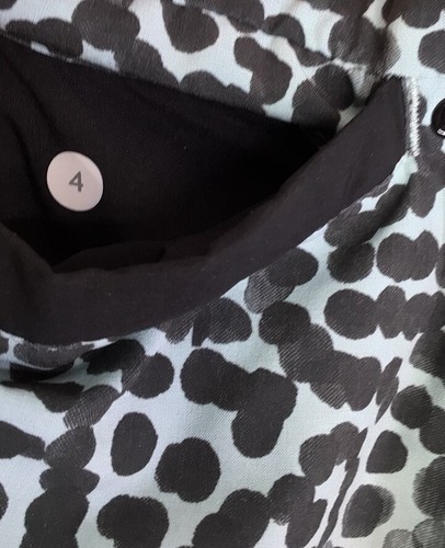 Lululemon Spring Break Away Short 4-way Stretch Ace Spot Tranquil Blue Black 4 - Picture 6 of 8