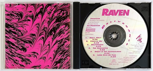 RAVEN "Deliverance" RARE 1991 CD, Synth Funk/Soul Gospel, Private, Atlanta GA - Picture 2 of 5