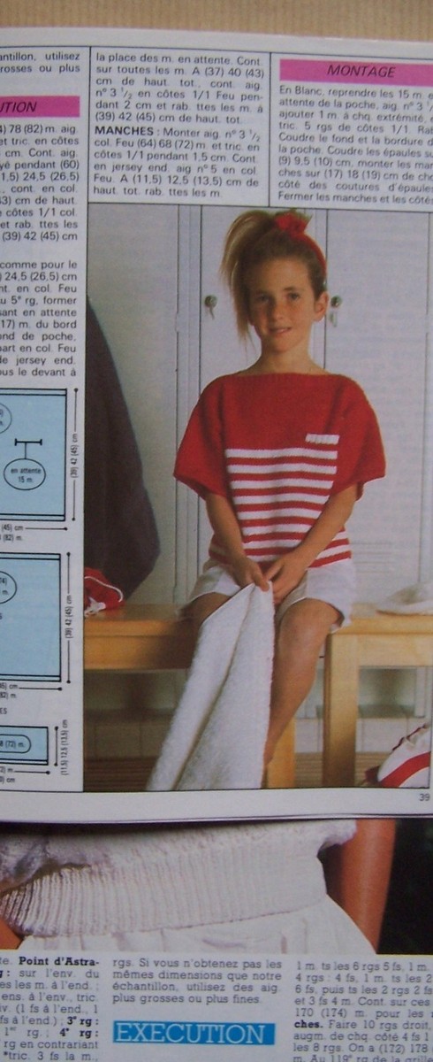 Catalogue Vintage De Modèles De Tricot Tricot Sélection N°127 - 1986 - Occasion