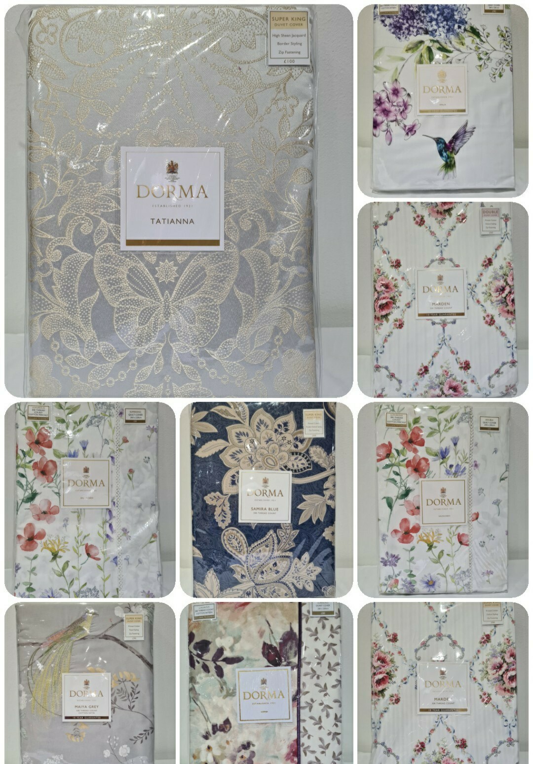 Dorma Duvet Quilt Covers Various 