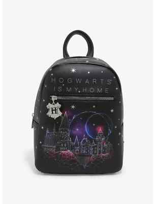 Harry Potter Hogwarts Is My Home Mini Backpack Bag Harry Potter Hogwarts Flap Pocket Mini Backpack main image 2